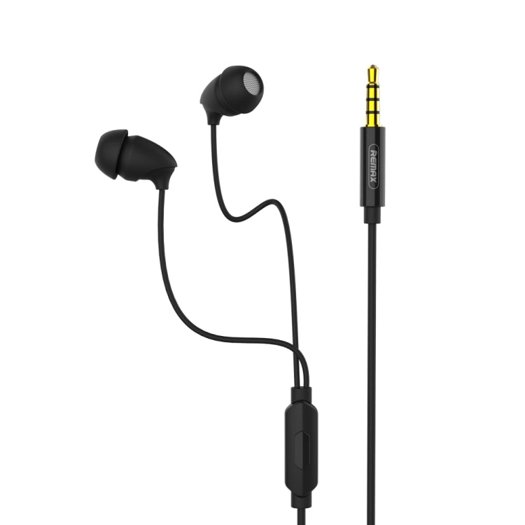 Écouteurs intra-auriculaires stéréo REMAX RM-588 avec commande filaire et microphone et prise en charge des appels mains libres
