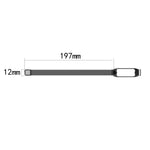 Bracelet de montre de remplacement milanais pour Samsung Galaxy Fit 2 SM-R220