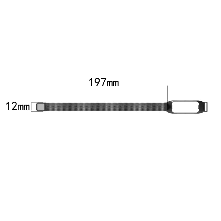 Bracelet de montre de remplacement milanais pour Samsung Galaxy Fit 2 SM-R220