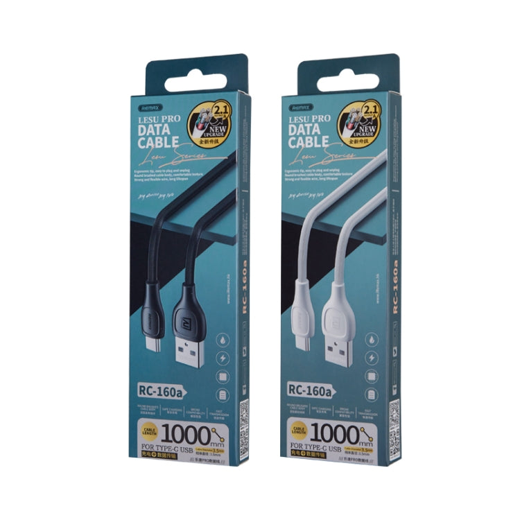Câble de données de charge Remax 2.1A Lesu Pro Series, Longueur : 1m, Type-C, 8 broches