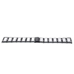 XingYao Series two-tone steel strap for Apple Watch, compatible with various models, showcasing its sleek design.