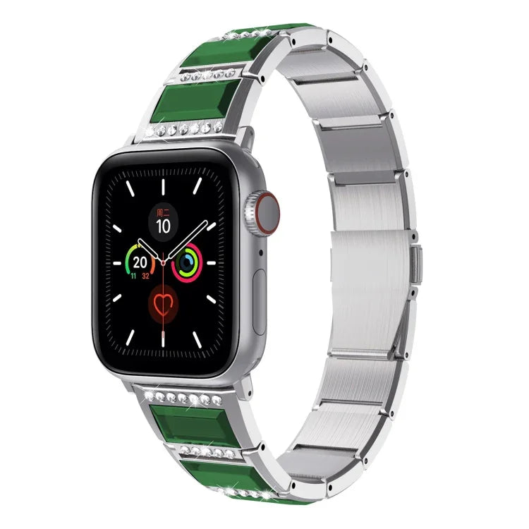 Bracelet en acier bicolore XingYao Series, pour Apple Watch Series 8&7 41mm / SE 2&6&SE&5&4 40mm / 3&2&1 38mm, pour Apple Watch Series 7 41mm / & 6 & SE & 5 & 4 40mm, pour Apple Watch Ultra 49mm / Series 8&7 45mm / SE 2&6&SE&5&4 44mm / 3&2&1 42mm