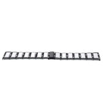 Bracelets de rechange en acier inoxydable incrustés de diamants, pour Samsung Galaxy Watch 42mm, pour Samsung Galaxy Watch 46mm, pour Samsung Galaxy Watch 3 45mm, pour Samsung Galaxy Watch Active2 44mm / Watch Active2 40mm / Watch Active