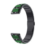 Bracelets de rechange en acier inoxydable incrustés de diamants, pour Samsung Galaxy Watch 42mm, pour Samsung Galaxy Watch 46mm, pour Samsung Galaxy Watch 3 45mm, pour Samsung Galaxy Watch Active2 44mm / Watch Active2 40mm / Watch Active