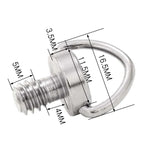 BEXIN LS076 2 vis de fixation rapide pour plaque, adaptateur 1/4 pouce -20, LS076
