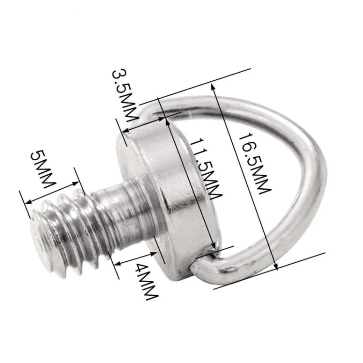 BEXIN LS076 2 vis de fixation rapide pour plaque, adaptateur 1/4 pouce -20, LS076