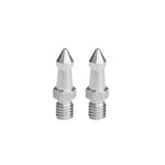 BEXIN LS036 Lot de 2 vis de fixation en acier inoxydable 3/8 pouce pour trépied reflex, LS036