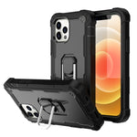 PC + Rubber 3-layers Shockproof Protective Case with Rotating Holder, For iPhone 12 Mini, For iPhone 12 / 12 Pro, For iPhone 12 Pro, For iPhone 12 Pro Max