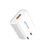 WK WP-U57 18W Speed QC3.0 Fast Charger + USB to Type-C / USB-C Data Cable, US Plug