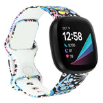 For Fitbit Versa 3 Printing Replacement Strap Watchband, S