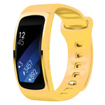 Pour Samsung Gear Fit2 Pro Bracelet de remplacement en silicone, S, L