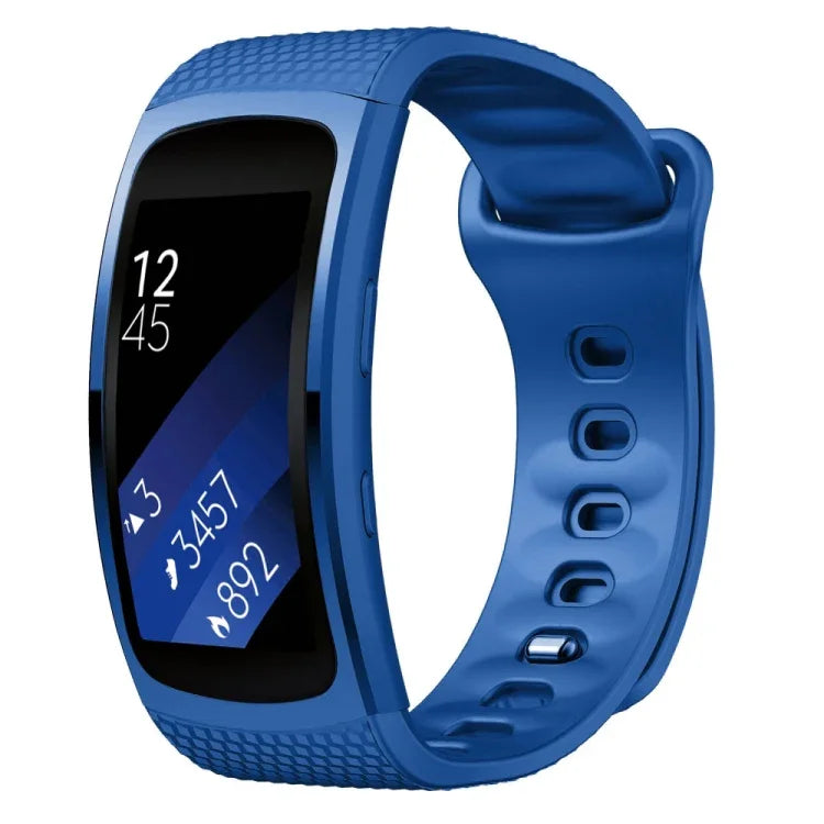 Pour Samsung Gear Fit2 Pro Bracelet de remplacement en silicone, S, L