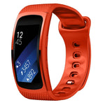 Pour Samsung Gear Fit2 Pro Bracelet de remplacement en silicone, S, L