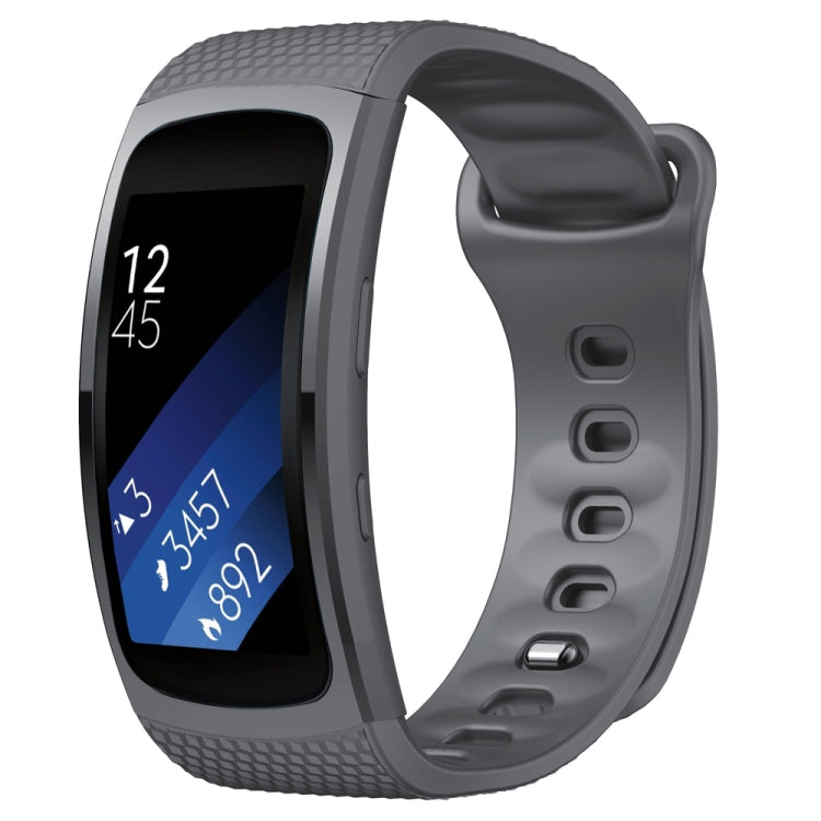 Pour Samsung Gear Fit2 Pro Bracelet de remplacement en silicone, S, L
