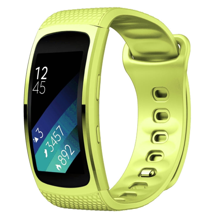 Pour Samsung Gear Fit2 Pro Bracelet de remplacement en silicone, S, L