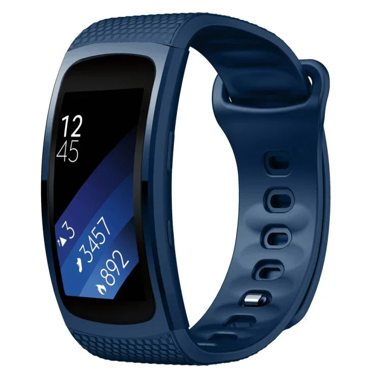Pour Samsung Gear Fit2 Pro Bracelet de remplacement en silicone, S, L