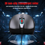 Souris filaire de jeu mécanique HXSJ A883 7 boutons 6400DPI RVB