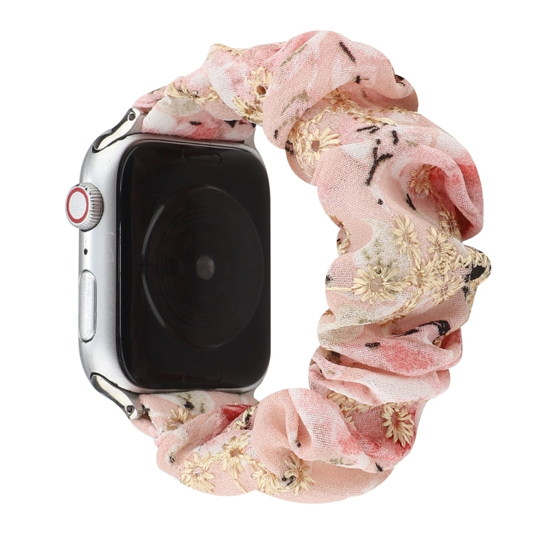 Bracelet de montre en tissu avec anneau de cheveux de remplacement, pour Apple Watch Ultra 49mm / Series 8&7 45mm / SE 2&6&SE&5&4 44mm / 3&2&1 42mm, pour Apple Watch Series 8&7 41mm / SE 2&6&SE&5&4 40mm / 3&2&1 38mm