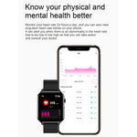 E86 Montre intelligente étanche IP68 avec écran couleur TFT 1,7 pouces, prend en charge la surveillance de l'oxygène sanguin / la surveillance de la température corporelle / le diagnostic médical IA, style : bracelet en acier, bracelet en acier (noir)