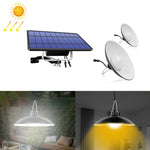 2 en 1 Éclairage Solaire Paysage Cour Couloir 32-LED Lustre Rétro, Lumière Blanche, Lumière Chaude