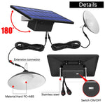 2 en 1 Éclairage Solaire Paysage Cour Couloir 32-LED Lustre Rétro, Lumière Blanche, Lumière Chaude