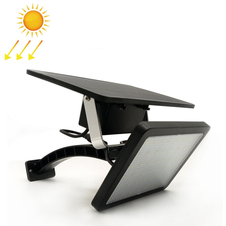 Lampe solaire détachable 48 LED IP65 étanche pour extérieur, cour, rue, lumière chaude, lumière blanche