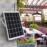 Lampe solaire intelligente à induction 2 en 1, 112 LED, pour intérieur et extérieur, jardin, garage, 2 en 1 lumière blanche, 2 en 1 lumière chaude