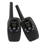 1 paire de talkies-walkies portables RETEVIS RT628 0,5 W fréquence US 462,550-467,7125 MHz 22 canaux pour enfants, RT628 (noir), RT628 (blanc), RT628 (rouge)