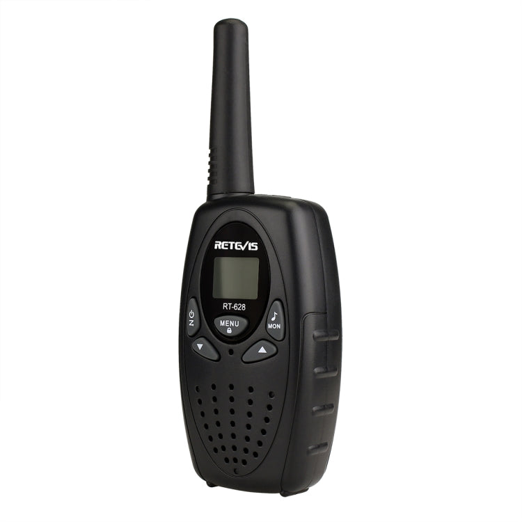 1 paire de talkies-walkies portables RETEVIS RT628 0,5 W fréquence US 462,550-467,7125 MHz 22 canaux pour enfants, RT628 (noir), RT628 (blanc), RT628 (rouge)