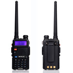 Talkie-walkie portable RETEVIS RT-5R 400-520 MHz + 136-174 MHz 128 canaux USB à deux segments, USB, prise EU, prise UK