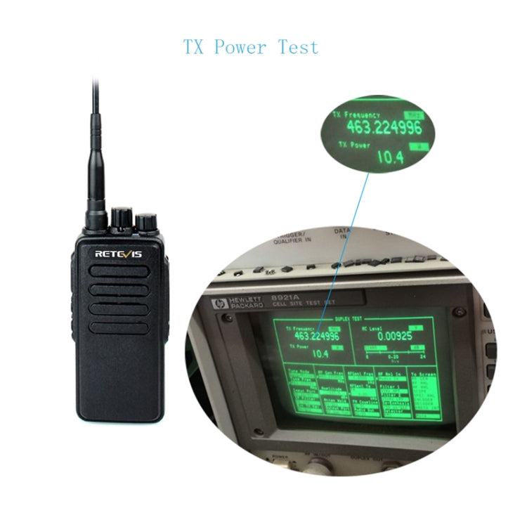 Talkie-walkie portable RETEVIS RT1 10 W UHF 400-520 MHz 16 canaux, RT1 400-520 MHz prise US, RT1 400-520 MHz prise EU
