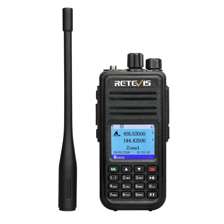 RETEVIS RT3S 136-174MHz + 400-480MHz 3000 Canaux Radio Numérique Portable DMR Talkie-Walkie, Version GPS, RT3S, Version GPS