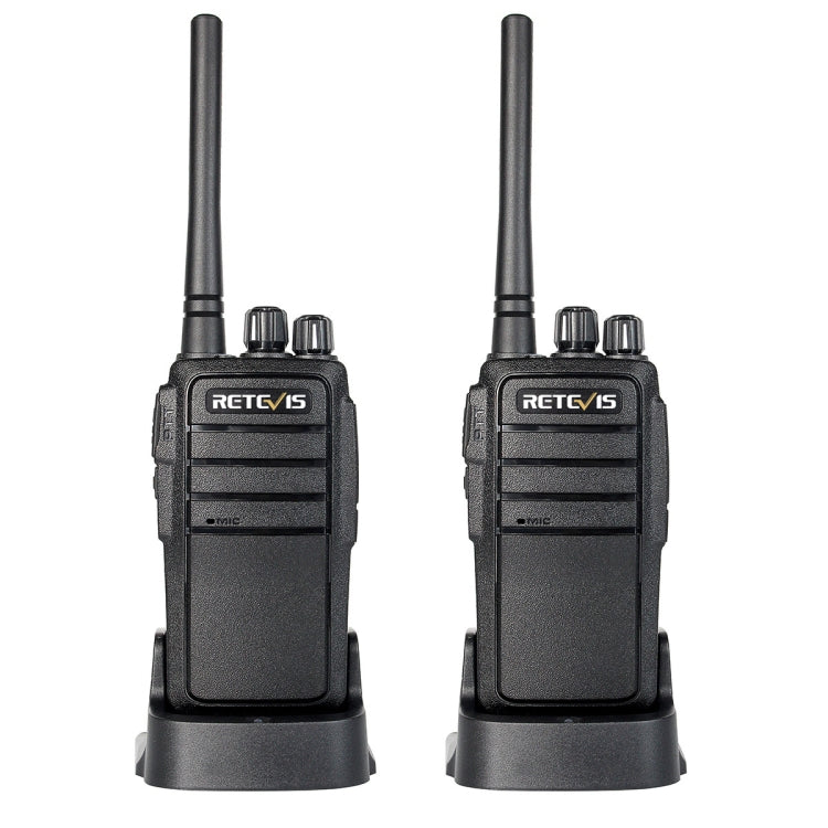1 paire de talkies-walkies portables RETEVIS RT21 2.5W fréquence US 400-480MHz 16 canaux, prise US, RT21 prise US