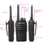 1 paire de talkies-walkies portables RETEVIS RT21 2.5W fréquence US 400-480MHz 16 canaux, prise US, RT21 prise US