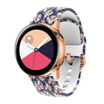Bracelet de Montre de Remplacement en Silicone pour Samsung Galaxy Watch 42mm, pour Samsung Galaxy Watch 46mm