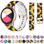 Bracelet de Montre de Remplacement en Silicone pour Samsung Galaxy Watch 42mm, pour Samsung Galaxy Watch 46mm