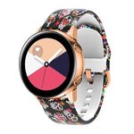 Bracelet de Montre de Remplacement en Silicone pour Samsung Galaxy Watch 42mm, pour Samsung Galaxy Watch 46mm