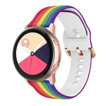 Bracelet de Montre de Remplacement en Silicone pour Samsung Galaxy Watch 42mm, pour Samsung Galaxy Watch 46mm