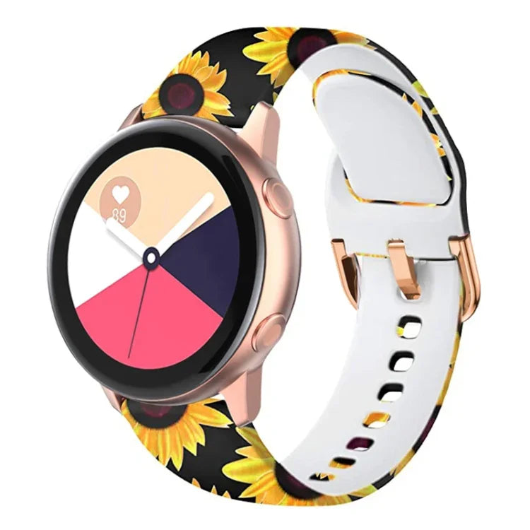 Bracelet de Montre de Remplacement en Silicone pour Samsung Galaxy Watch 42mm, pour Samsung Galaxy Watch 46mm