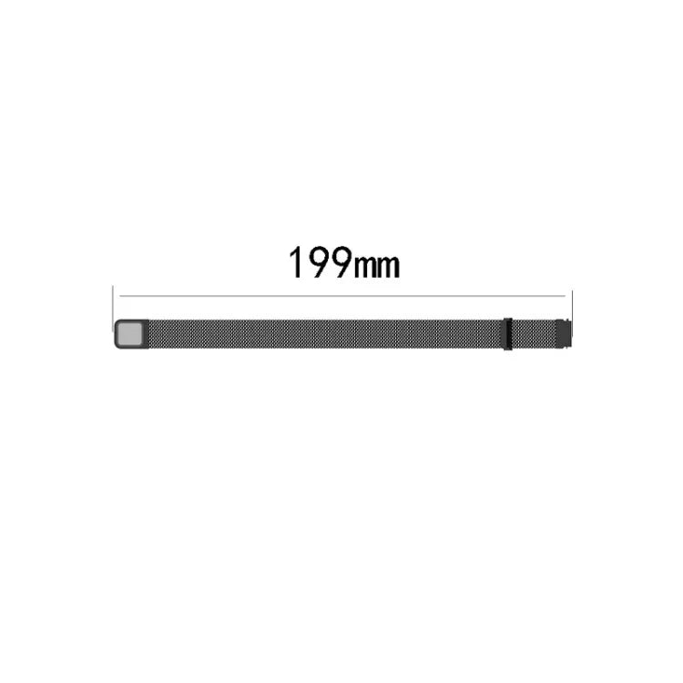 Bracelet de Montre de Remplacement Milanese pour Samsung Galaxy Fit SM-R370