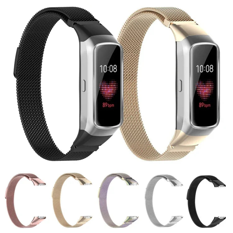 Bracelet de Montre de Remplacement Milanese pour Samsung Galaxy Fit SM-R370