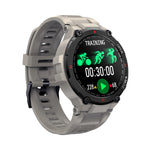 Montre connectée K22 avec écran IPS de 1,28 pouce, rappel de cycle menstruel, appels Bluetooth et suivi du sommeil