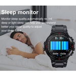 Montre connectée K22 avec écran IPS de 1,28 pouce, rappel de cycle menstruel, appels Bluetooth et suivi du sommeil