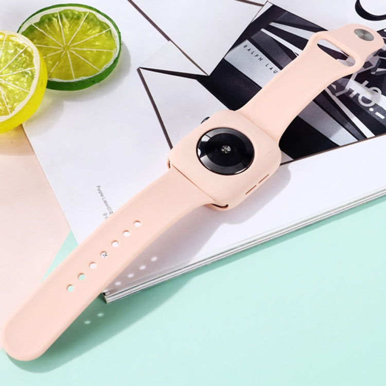 Ensemble bracelet de rechange en silicone + coque de protection pour Apple Watch Series 9 / 8 / 7 41mm, pour Apple Watch Series 9 / 8 / 7 45mm