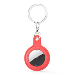 Étui en cuir gel avec porte-clés interchangeable pour AirTag 2e génération / AirTag 1re génération