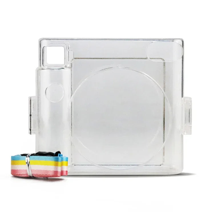 Sac photo transparent avec bandoulière pour Fujifilm Instax Square SQ1