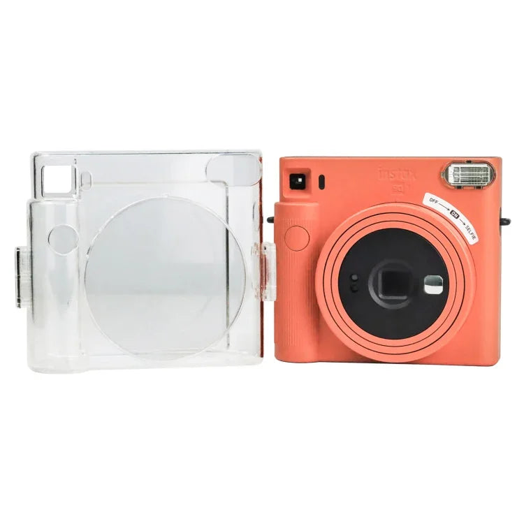 Sac photo transparent avec bandoulière pour Fujifilm Instax Square SQ1