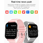 Montre intelligente GT20 à écran TFT 1,69 pouce, étanche IP67, prise en charge du contrôle de la musique / appel Bluetooth / surveillance de la fréquence cardiaque / surveillance de la pression artérielle, bracelet en silicone, bracelet en acier