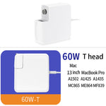 Adaptateur secteur MagSafe 2 5 broches A1435 60W 16.5V 3.65A pour MacBook, Longueur du câble : 1,6 m, Prise AU 60W, Prise EU 60W, Prise UK 60W