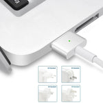 A1436 Adaptateur secteur 45 W 14,85 V 3,05 A MagSafe 2 à 5 broches pour MacBook, Longueur du câble : 1,6 m, Prise AU 45 W, Prise EU 45 W, Prise UK 45 W